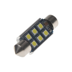 LED sufit (39mm) bílá, 12-24V, 6LED/3030SMD