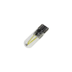COB LED T10 bílá, 12-24V, silikon 95cob-t10-5