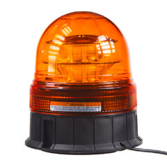LED maják, 12-24V, 16x3W, oranžový magnet, ECE R65 wl84