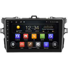 Isudar 2DIN autorádio T72-IEV169 Android, Toyota Corolla X T72-UN04M/A7278