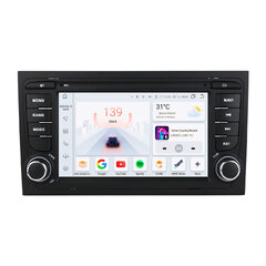 HIZPO ADA47001 Autorádio 7“ Android pro Audi A4 / S4 / Seat Exeo Model: 6SADA47001P (6+64GB) CHR6SADA47001P