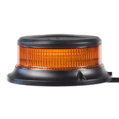 LED maják, 12-24V, 18x1W oranžový, magnet, ECE R65 R10 wl310m