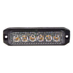 PROFI SLIM výstražné LED světlo vnější, oranžové, 12-24V, ECE R65 ch-06