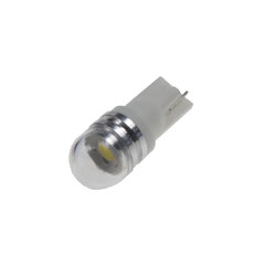 x LED T10 bílá, 12V, 1LED/3SMD s čočkou 952004