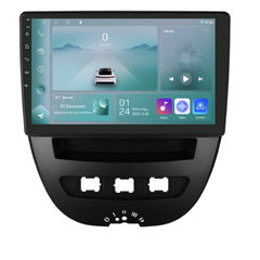 HIZPO KXPG107101 Autorádio 10,1“ Android pro Peugeot 107, Toyota Aygo, Citroen C1 Model: P101002CP (2+32GB) CHR705