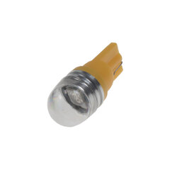 x LED T10 oranžová, 12V, 1LED/3SMD s čočkou 952004ora