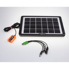 Fotovoltaická solární nabíječka 6V/8W s USB VZ03