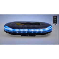 AKU LED rampa modrá, 48xLED, magnet, 328mm, ECE R65 R10 sre2-bat865blRE