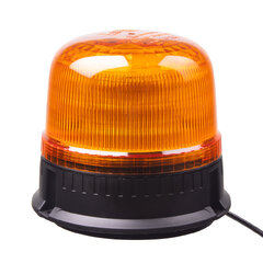 LED maják, 12-24V, 24xLED oranžový, magnet, ECE R65 wl825