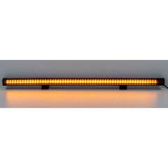 Gumové výstražné LED světlo vnější, oranžové, 12/24V, 540mm kf016-54