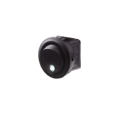 Spínač kolébkový kulatý 20A bílá LED 47034W