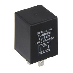 Přerušovač blinkrů LED, 12V,0,02-20A pro evropské vozy 46051