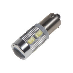 LED BAX9s bílá, 12-24V, 10LED/5730SMD
