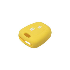 Silikonový obal pro klíč Peugeot, Citroën, 2-tlačítkový, žlutý 481pg108yel