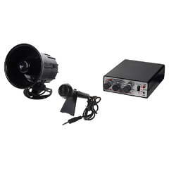 Hobby zvukový systém 15W (35 variant zvuků zvířat a sirén + mikrofon) si-735