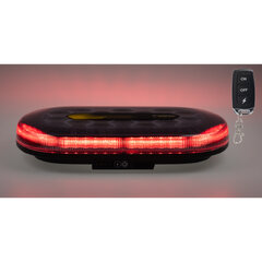 AKU LED rampa červená, 48xLED, magnet, 328mm, ECE R65 R10 sre2-bat865reRE