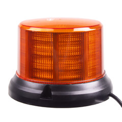 LED maják, 12-24V, 96x0,5W, oranžový, magnet, ECE R65 R10 wl323m