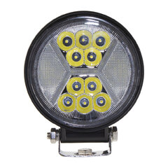 LED světlo kulaté s pozičním světlem, 24x1W, ø115x140mm, ECE R10 wl-429
