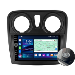 Everest 2DIN autorádio EVE79 Android, Dacia Logan II, Sandero II s kulatými průduchy EVE-UN06M/A7105