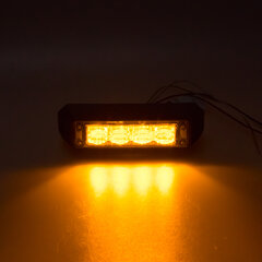 PROFI výstražné LED světlo vnější, oranžové, 12-24V, ECE R65 911-c4