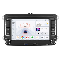 HIZPO VW7001 Autorádio 7" Android VW ŠKODA SEAT Model: 6SVW7001 (6+64GB) CHR6SVW7001P