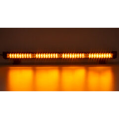 LED alej voděodolná (IP67) 12-24V, 36x LED 1W, oranžová 628mm, ECE R65 kf77-628