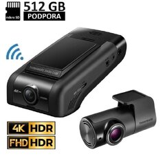 Thinkware U1000 Plus 2CH Autokamera 4K+FHD, WiFi, GPS, BT, HDR, vzdálený přístup U1000 Plus 2CH