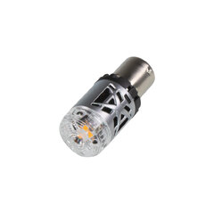 LED BA15S oranžová, 12V, 23W CAN-BUS, 360° 95CB-BA15S-1o