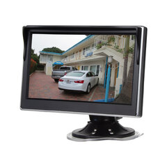 LCD monitor 5" černá/stříbrná s přísavkou s možností instalace na HR držák 80062