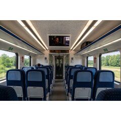 Stropní LCD monitor 15,6" s fixním držákem, 2x RCA Video + 1x HDMI, šedý ds-156fixbus