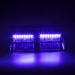 PREDATOR LED vnitřní, 16x LED 3W, 12V, modrý kf740blu