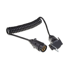 Prodlužovací kabel 2 m spirálový, 1x zástrčka, 1x zásuvka 13pin 12V trc02