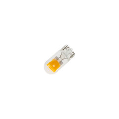 COB LED T10 oranžová, 12V, celosklo 95cob-t10-3ora