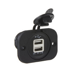 2x USB nabíječka (zásuvka) voděodolná do panelu 34523a