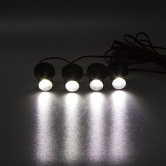 LED stroboskop bílý 4ks 1W kf704