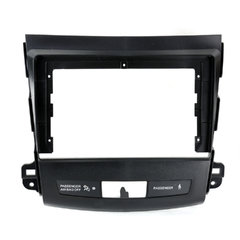 Rámeček s napájecím kabelem pro 9" autorádio pro Mitsubishi Outlander 2, Peugeot 4007, Citroen C-Crosser Varianta: B - S RockFord CHRKXMSBLD92B