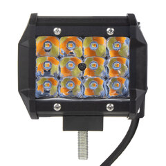 x LED světlo hranaté, bílá + oranžová, 36W, 95x79x65mm wl-835