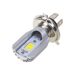 COB LED H4 bílá, 8-80V, motocyklová 95HLH-H4M-COB