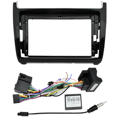 KXVWPOL91 Rámeček autorádia s napájecím kabelem pro VW Polo CHR1599