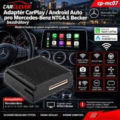 Adaptér CarPlay/Android Auto Mercedes-Benz A/B/C/E/CLA/GLA/GLK/CLS/ NTG4.5 Becker cp-mc07