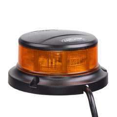 LED maják, 12-24V, 64x0,5W, oranžový, pevná montáž, ECE R65 R10 wl322fix