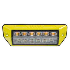 PREDATOR oranžový 6x2W + pracovní světlo, 12-24V, žlutý, ECE R65 brB179Y
