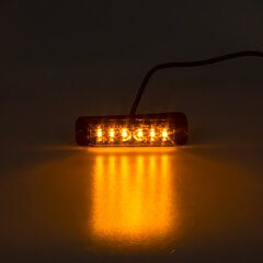 LINEAR LED 6x5W LED, 12-24V, oranžový, ECE R65 kf703