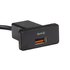 USB nabíječka QC3.0 do panelu. 12/24V 34716