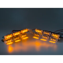 PREDATOR LED do mřížky, 12V, oranžový kf746-4