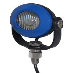 PROFI LED výstražné světlo 12-24V 3x3W modrý ECE R10 92x65mm 911-e33b