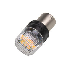 LED BA15S oranžová, 12V, 16LED 2835SMD 95BR-BA15S-01o