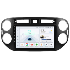 HIZPO KXTIGUAN9001/2 Autorádio 9" Android 13 pro Volkswagen Tiguan Barva rámečku: Tmavě šedá, Model: S9008 (8+128GB) CHR1590_ERN