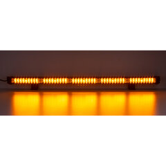 LED alej voděodolná (IP67) 12-24V, 45x LED 1W, oranžová 722mm, ECE R65 kf77-772