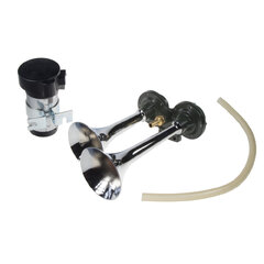 2-tónová fanfára 168/207mm, 12V stálý tón s kompresorem sn-112/12V